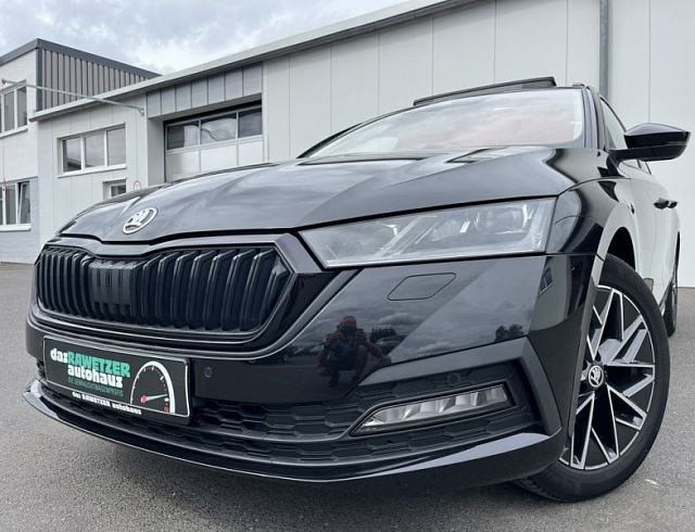 Skoda Octavia 2022 г. Чёрный, пробег 58656 км