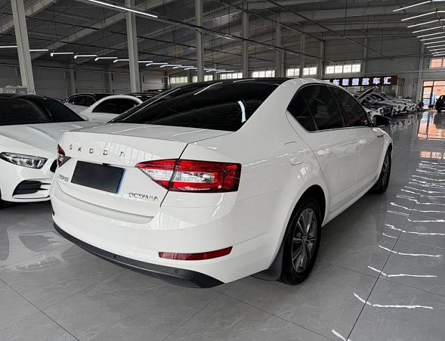 Skoda Octavia 1.5 л 2022 г. Белый, пробег 42699 км