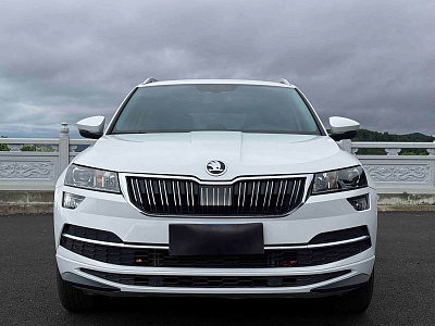 Skoda Karoq 1.4 л 2023 г. Белый, пробег 38000 км