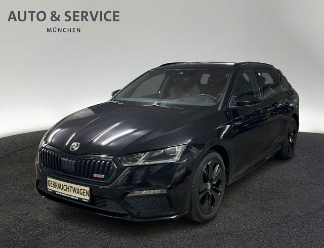 Skoda Octavia 2023 г. Чёрный, пробег 48100 км