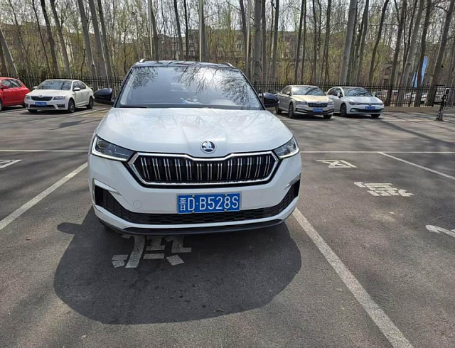 Skoda Kamiq 1.5 л 2023 г. Белый, пробег 36200 км