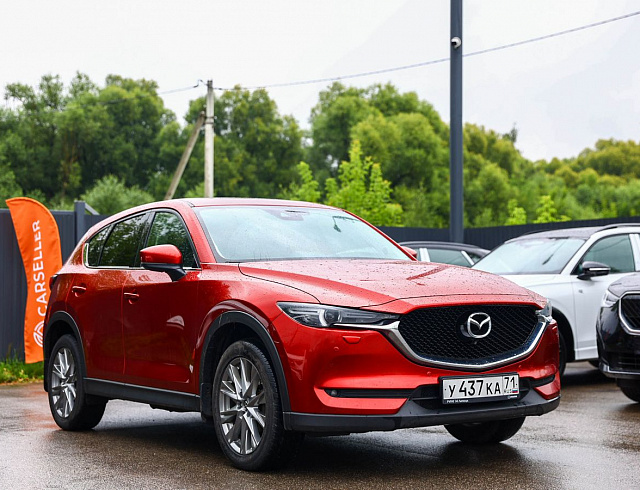 Mazda CX-5 красный 2021