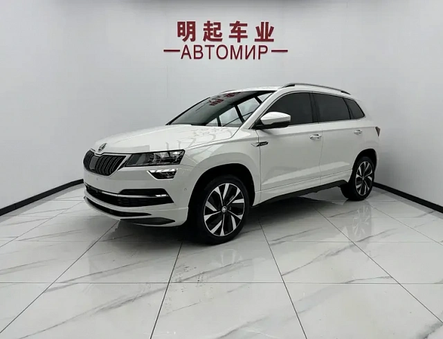 Skoda Karoq 1.4 л 2022 г. Белый, пробег 36000 км