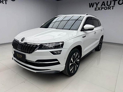 Skoda Karoq 1.4 л 2023 г. Белый, пробег 12000 км