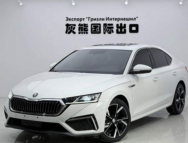 Skoda Octavia 1.4 л 2023 г. Белый, пробег 29000 км
