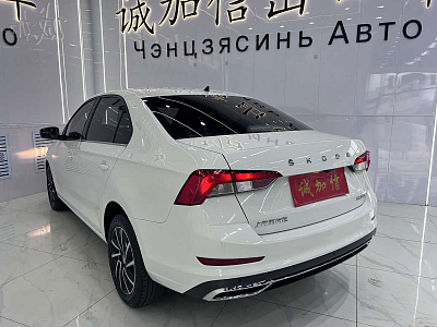 Skoda Rapid 1.5 л 2022 г. Белый, пробег 22799 км