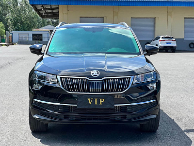 Skoda Karoq 1.4 л 2022 г. Чёрный, пробег 22000 км