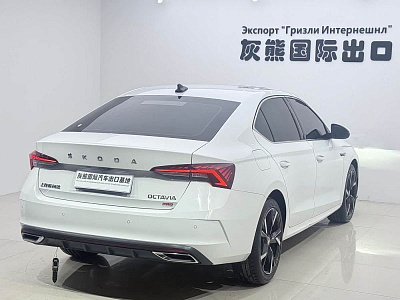 Skoda Octavia 1.4 л 2023 г. Белый, пробег 22000 км