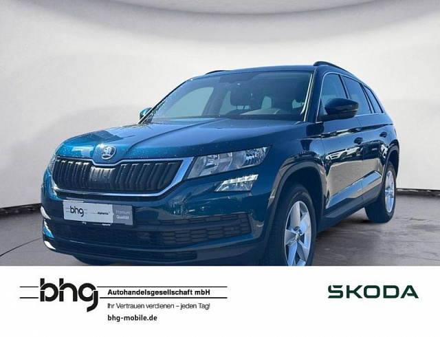 Skoda Kodiaq 2021 г. Синий, пробег 52683 км