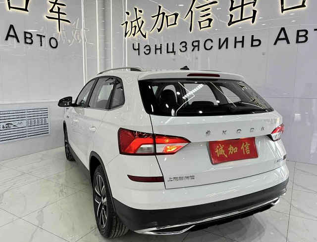 Skoda Kamiq 1.5 л 2023 г. Белый, пробег 33000 км