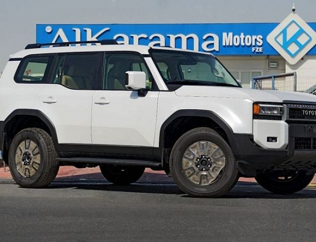 Toyota Prado 2.8 л 2026 г. Белый