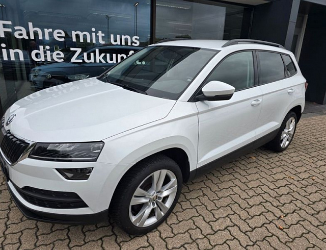 Skoda Karoq 2022 г. Белый, пробег 58750 км