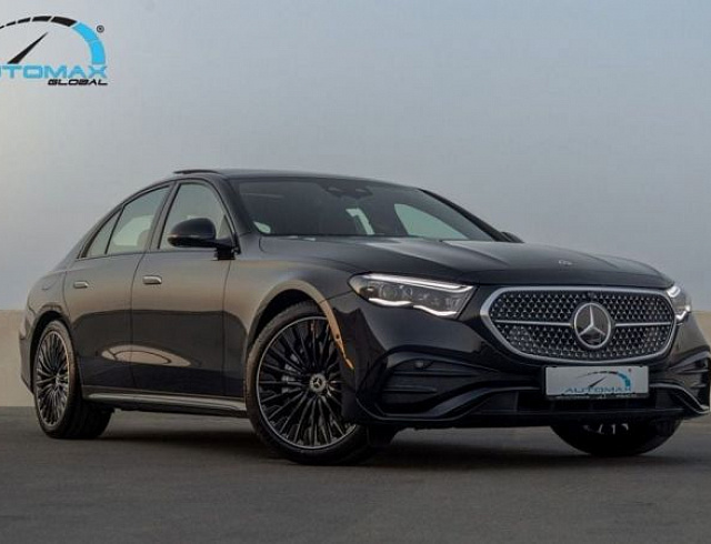 Mercedes Benz E300 2.0 л 2026 г. Чёрный