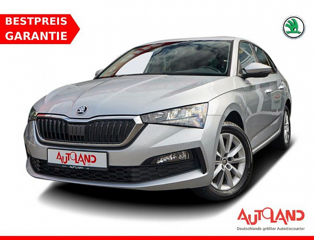 Skoda Scala 2023 г. Серебристый, пробег 45074 км
