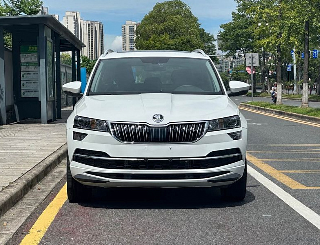 Skoda Karoq 1.4 л 2023 г. Белый, пробег 5000 км