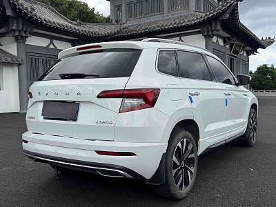 Skoda Karoq 1.4 л 2023 г. Белый, пробег 19000 км