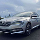 Skoda Superb 1.4 л 2022 г. желто-оранжевый, пробег 24000 км