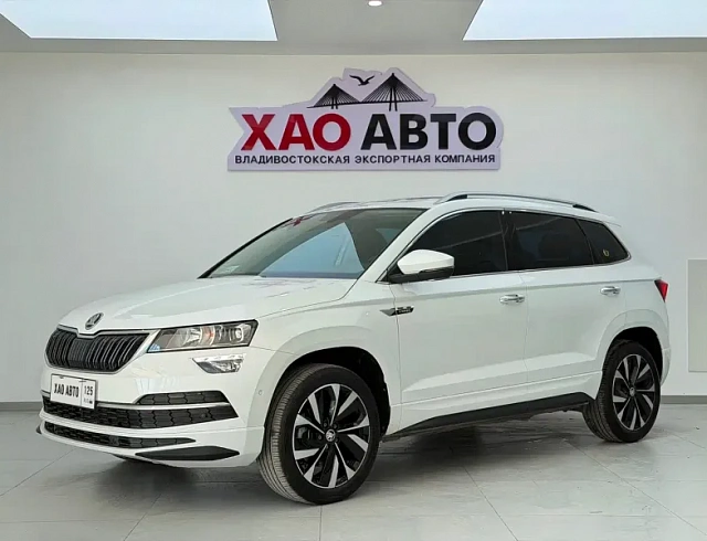 Skoda Karoq 1.4 л 2023 г. Белый, пробег 25000 км