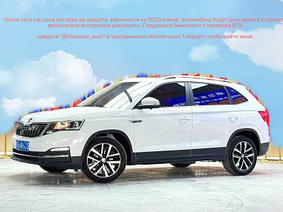 Skoda Kamiq 1.5 л 2023 г. Белый, пробег 13000 км