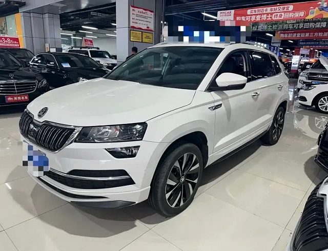 Skoda Karoq 1.4 л 2022 г. Белый, пробег 49000 км