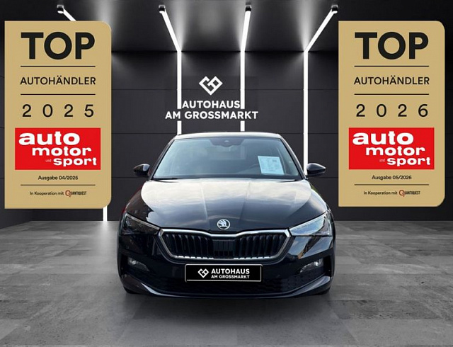 Skoda Scala 2022 г. Чёрный, пробег 58637 км