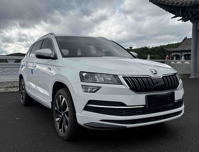 Skoda Karoq 1.4 л 2023 г. Белый, пробег 19000 км