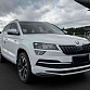 Skoda Karoq 1.4 л 2023 г. Белый, пробег 19000 км