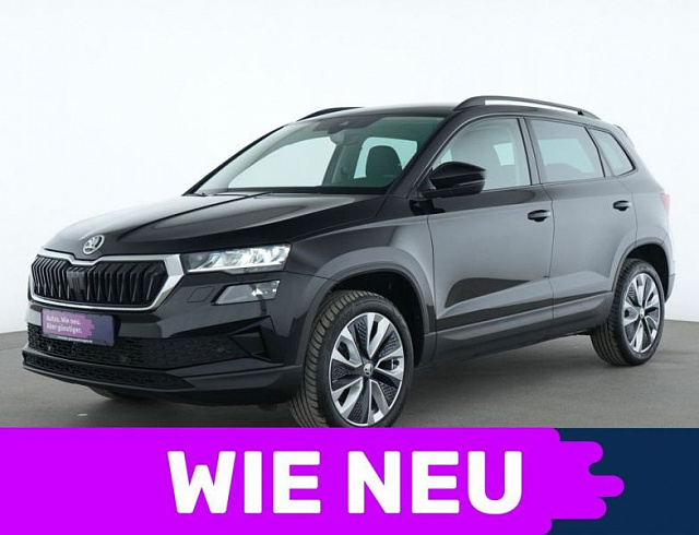 Skoda Karoq 2024 г. Чёрный, пробег 49130 км