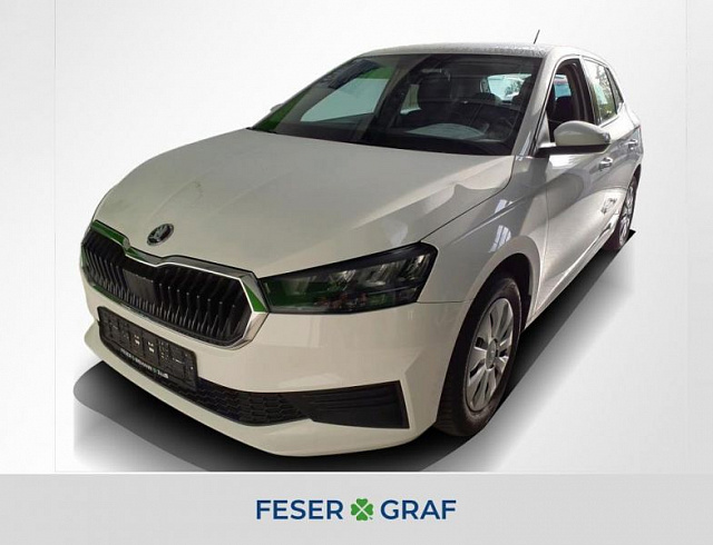 Skoda Fabia 2022 г. Белый, пробег 38650 км