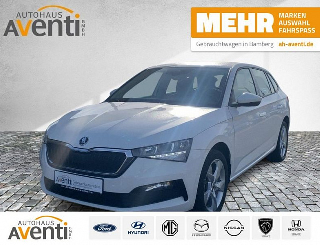Skoda Scala 2023 г. Белый, пробег 49079 км