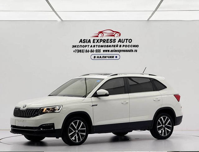Skoda Kamiq 1.5 л 2022 г. Белый, пробег 27000 км