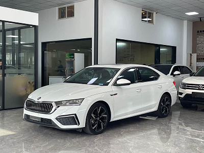 Skoda Octavia 1.4 л 2023 г. Белый, пробег 5300 км