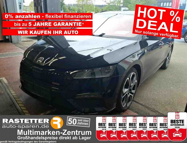 Skoda Octavia 2022 г. Чёрный, пробег 35813 км