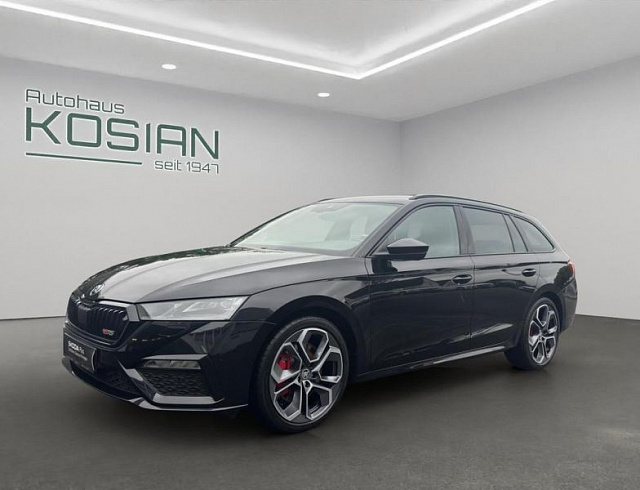 Skoda Octavia 2023 г. Чёрный, пробег 43842 км
