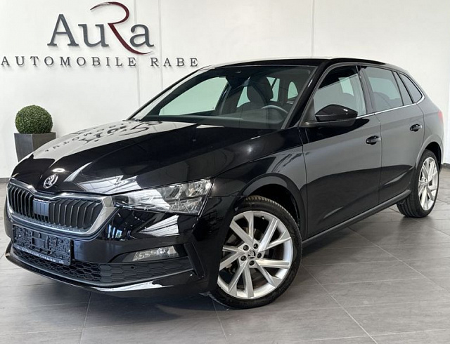 Skoda Scala 2023 г. Чёрный, пробег 44750 км