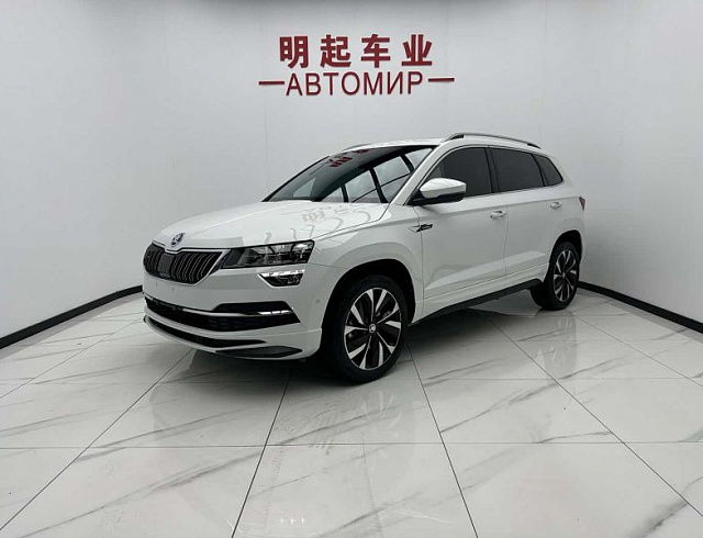 Skoda Karoq 1.4 л 2023 г. Белый, пробег 37000 км