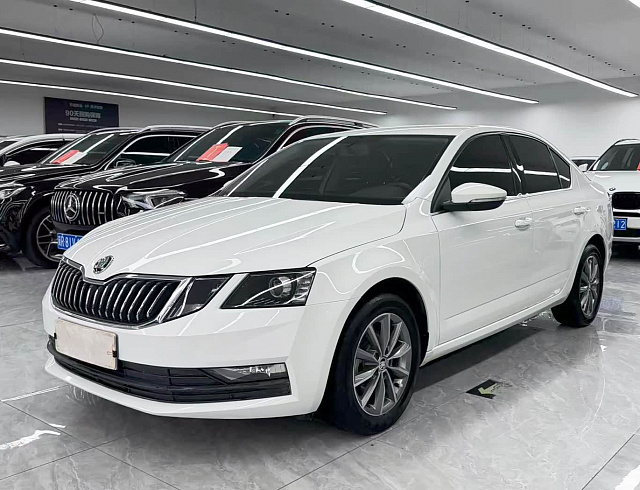 Skoda Octavia 1.5 л 2022 г. Белый, пробег 40000 км