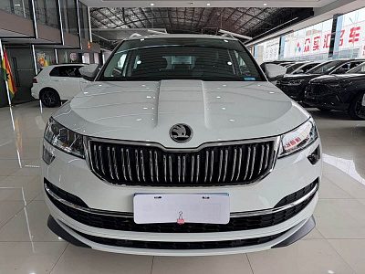 Skoda Karoq 1.4 л 2023 г. Белый, пробег 26000 км