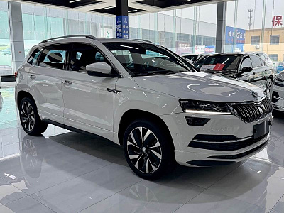 Skoda Karoq 1.4 л 2023 г. Белый, пробег 34000 км