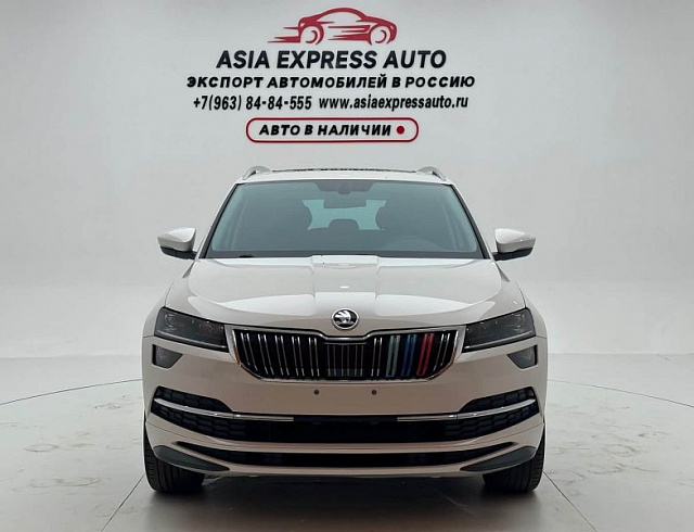 Skoda Karoq 1.4 л 2022 г. Белый, пробег 27000 км