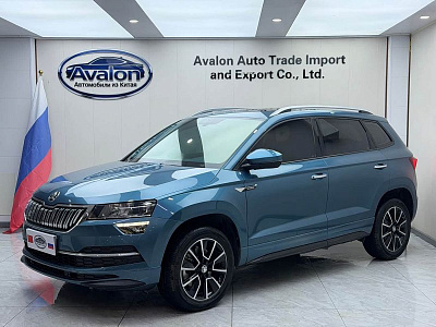 Skoda Karoq 1.4 л 2023 г. Голубой, пробег 34100 км