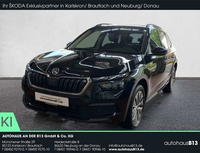 Skoda Kamiq 2022 г. Чёрный, пробег 44000 км