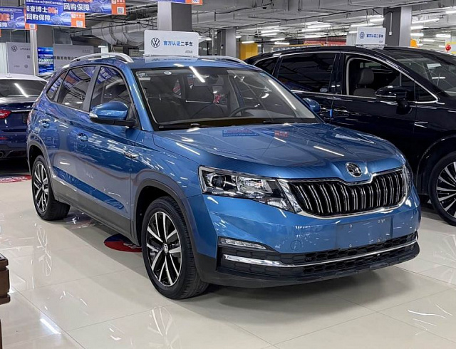 Skoda Kamiq 1.5 л 2022 г. Голубой, пробег 26000 км