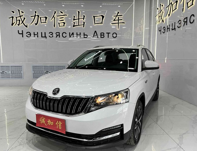 Skoda Kamiq 1.5 л 2023 г. Белый, пробег 33000 км