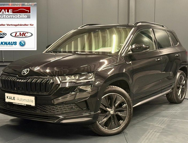 Skoda Karoq 2022 г. Чёрный, пробег 47000 км