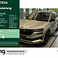 Skoda Karoq 2022 г. Серебристый, пробег 58280 км