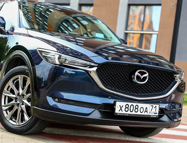 Mazda CX-5 синий 2021