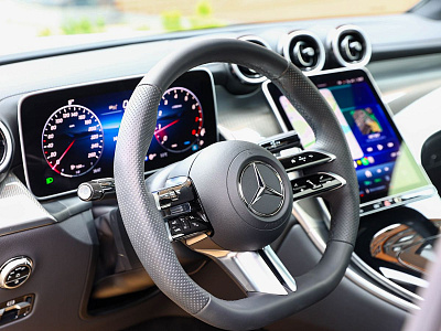 Mercedes-Benz GLC Coupe белый 2025