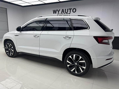 Skoda Karoq 1.4 л 2023 г. Белый, пробег 12000 км
