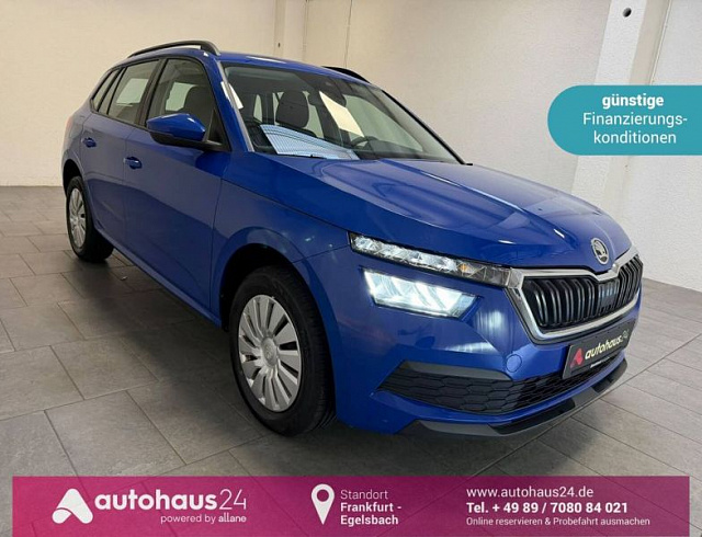 Skoda Kamiq 2022 г. Синий, пробег 57147 км